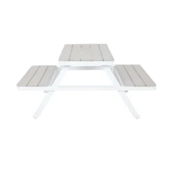 Picnic Bench - White & Grey 21 Picnic Bench - White & Grey -Garden Outdoor Equipment Store 12885210 1744853415530586