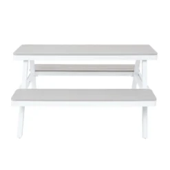 Picnic Bench - White & Grey 14 Picnic Bench - White & Grey -Garden Outdoor Equipment Store 12885210 6834846186528506