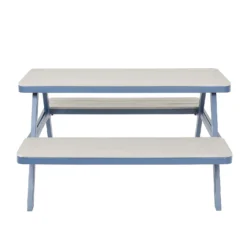 Picnic Bench - Navy & Grey 11 Picnic Bench - Navy & Grey -Garden Outdoor Equipment Store 12885211 2094853415314217