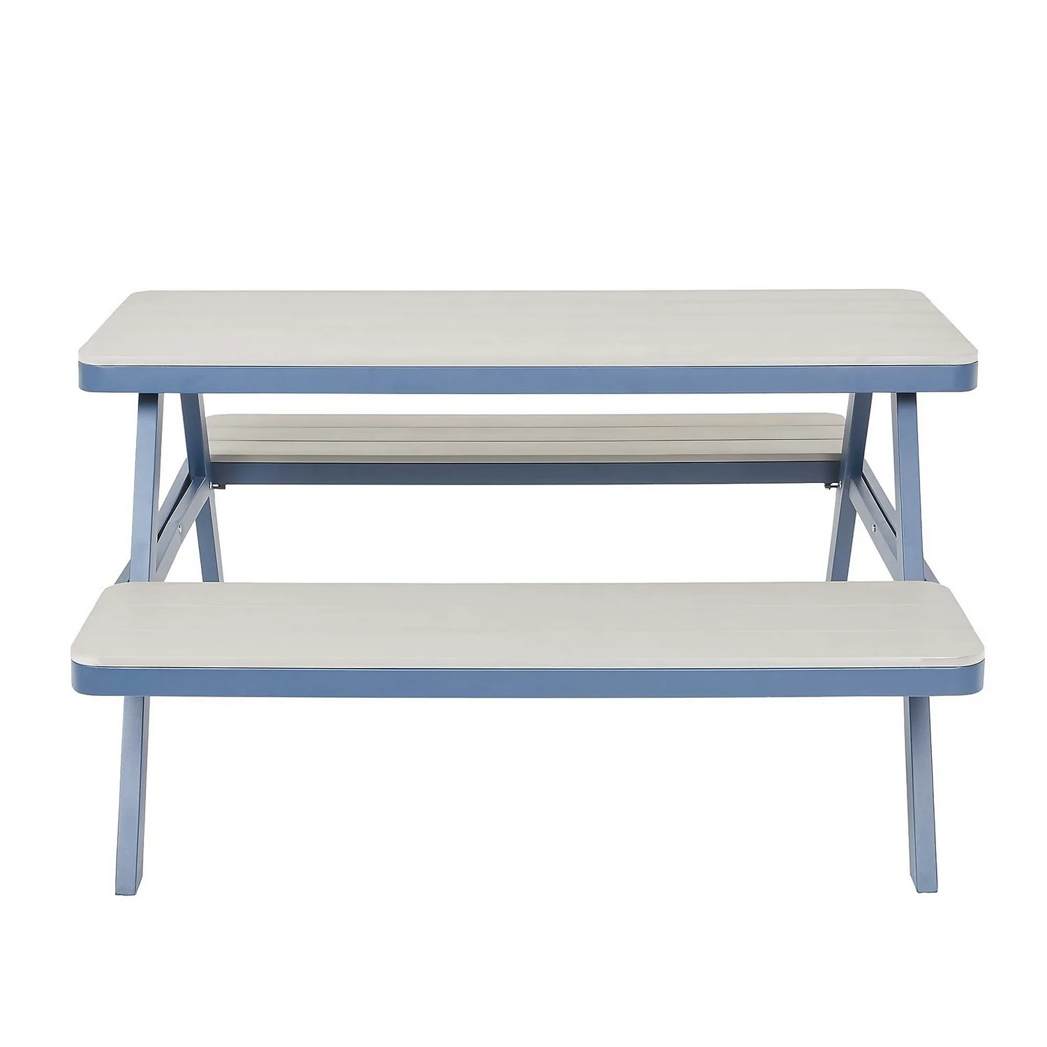 Picnic Bench - Navy & Grey 5 Picnic Bench - Navy & Grey - Image 3
