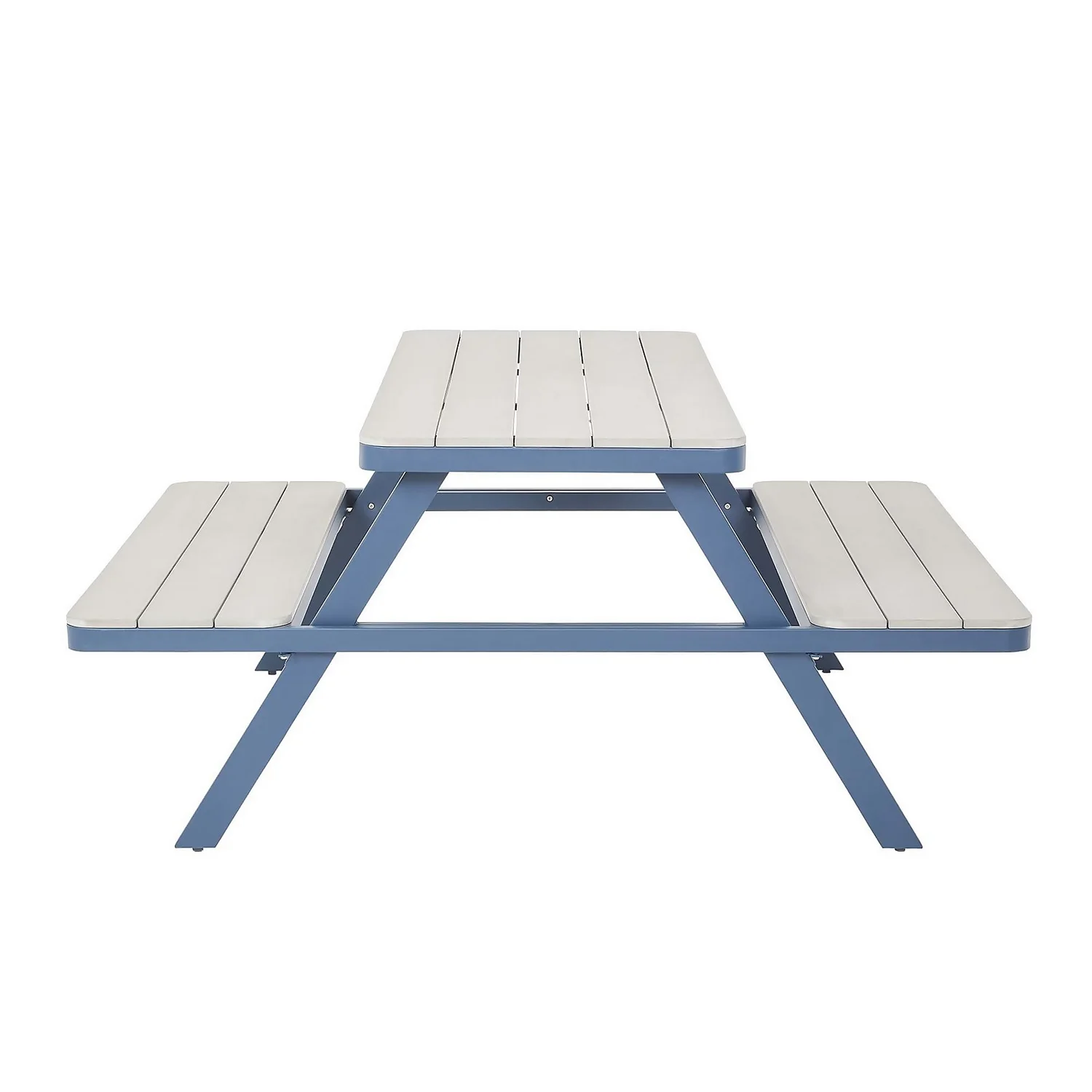 Picnic Bench - Navy & Grey 6 Picnic Bench - Navy & Grey - Image 4