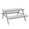 Picnic Bench - Navy & Grey -Garden Outdoor Equipment Store 12885211 5564853415212895