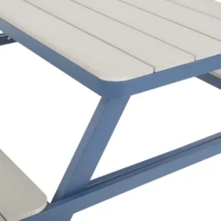 Picnic Bench - Navy & Grey 13 Picnic Bench - Navy & Grey -Garden Outdoor Equipment Store 12885211 9734853415418977