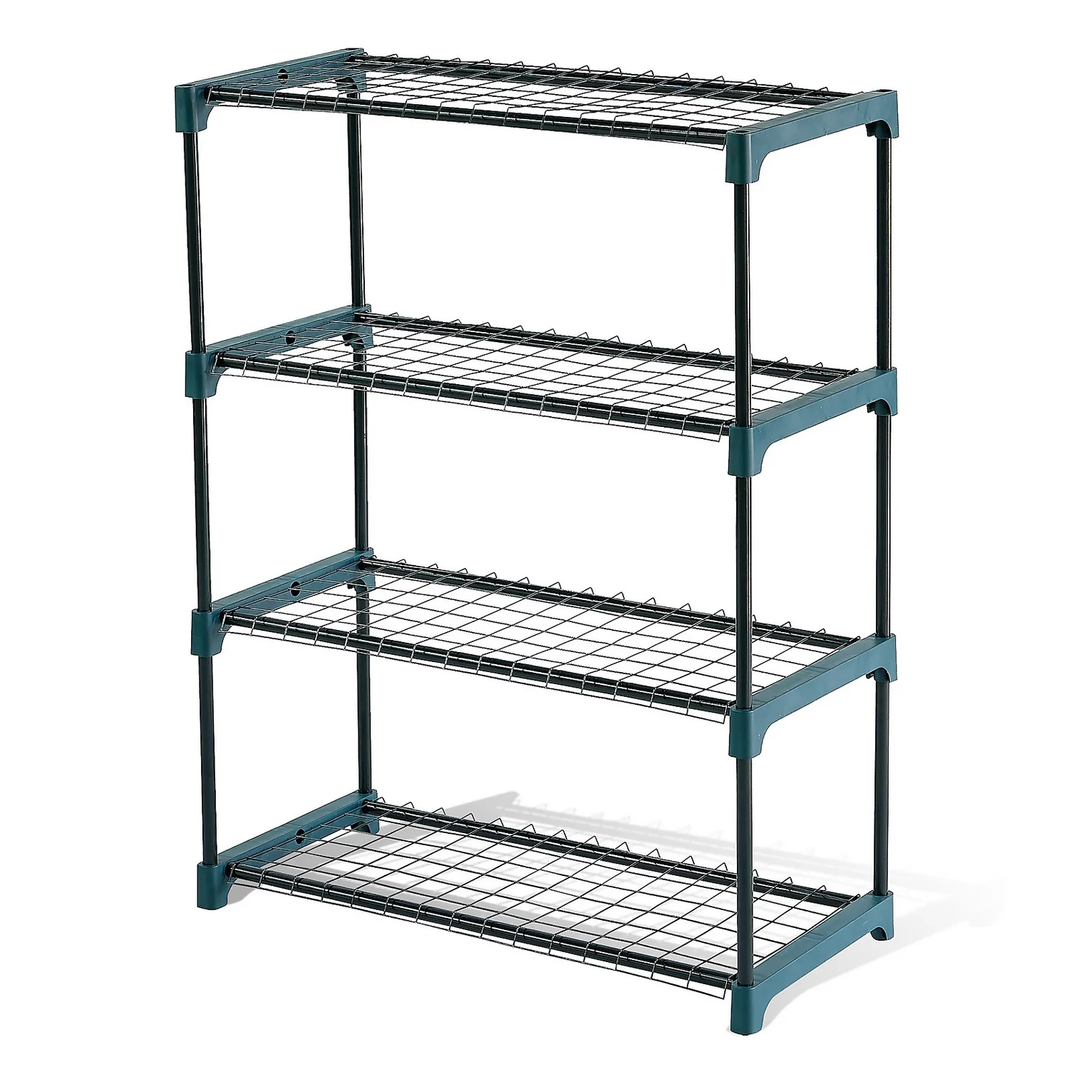 4 Tier Greenhouse Shelving - 69 X 30 X 89 Cm 3 4 Tier Greenhouse Shelving - 69 X 30 X 89 Cm