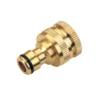 Homebase Brass Threaded Tap Connector -Garden Outdoor Equipment Store 12885348 1344864255076370