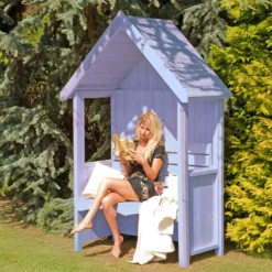 Shire Forget Me Not Arbour - 4x2ft 13 Shire Forget Me Not Arbour - 4x2ft -Garden Outdoor Equipment Store 12887178 1114849861997259