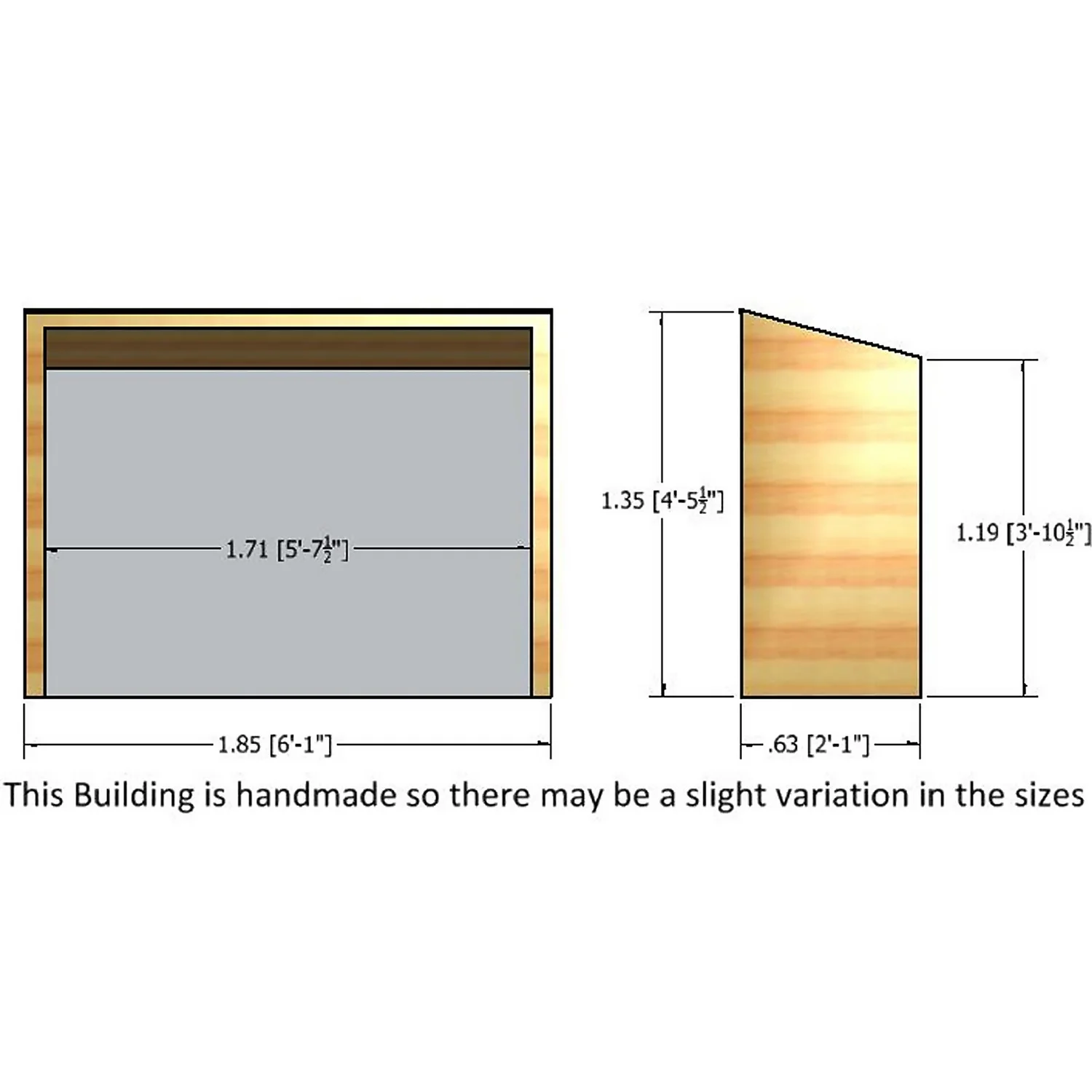 Shire Pent Shiplap Bike Store 6x3ft 6 Shire Pent Shiplap Bike Store 6x3ft - Image 4