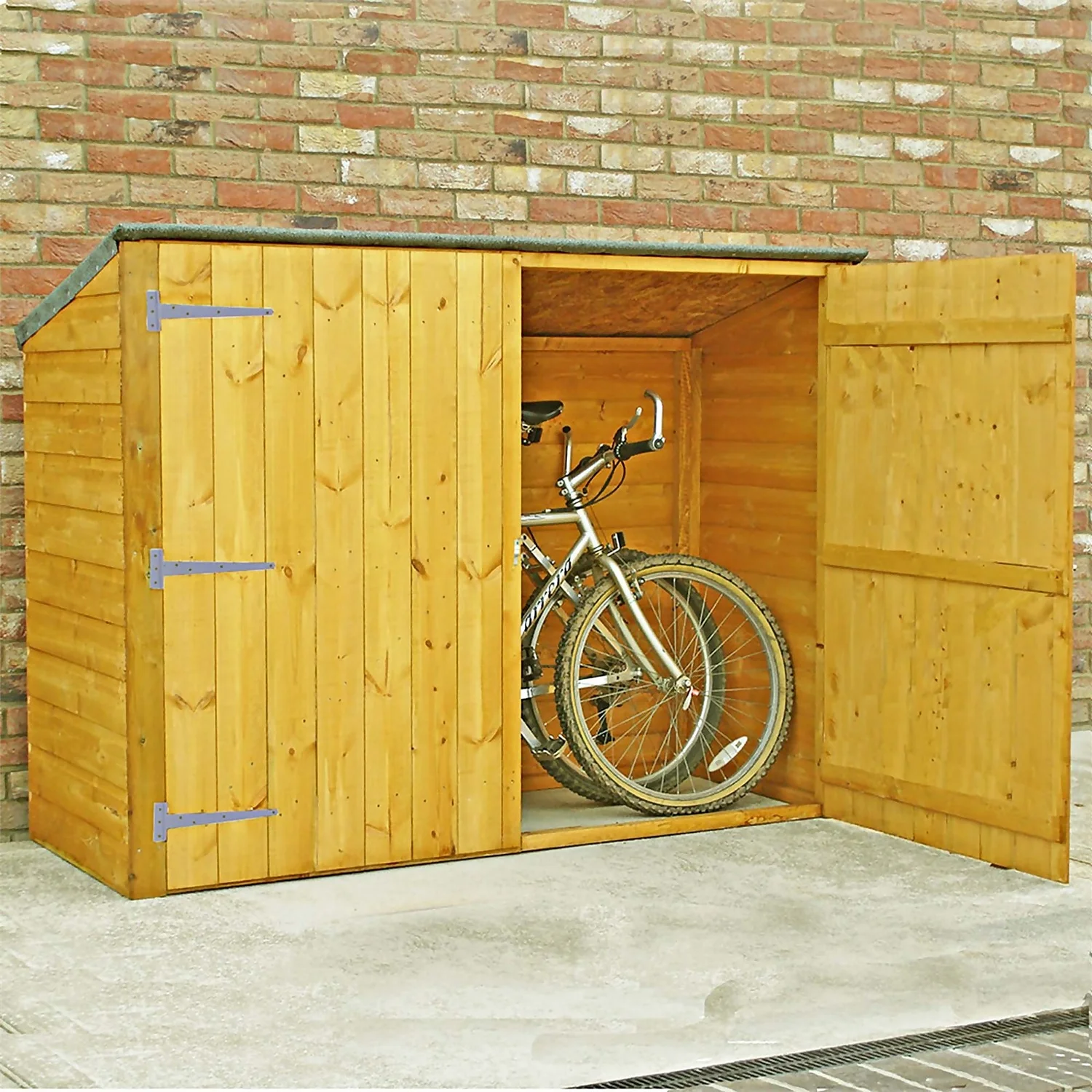 Shire Pent Shiplap Bike Store 6x3ft 4 Shire Pent Shiplap Bike Store 6x3ft - Image 2