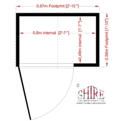 Shire Tool Store Overlap - 3x2ft 15 Shire Tool Store Overlap - 3x2ft -Garden Outdoor Equipment Store 12887191 4174851580713951