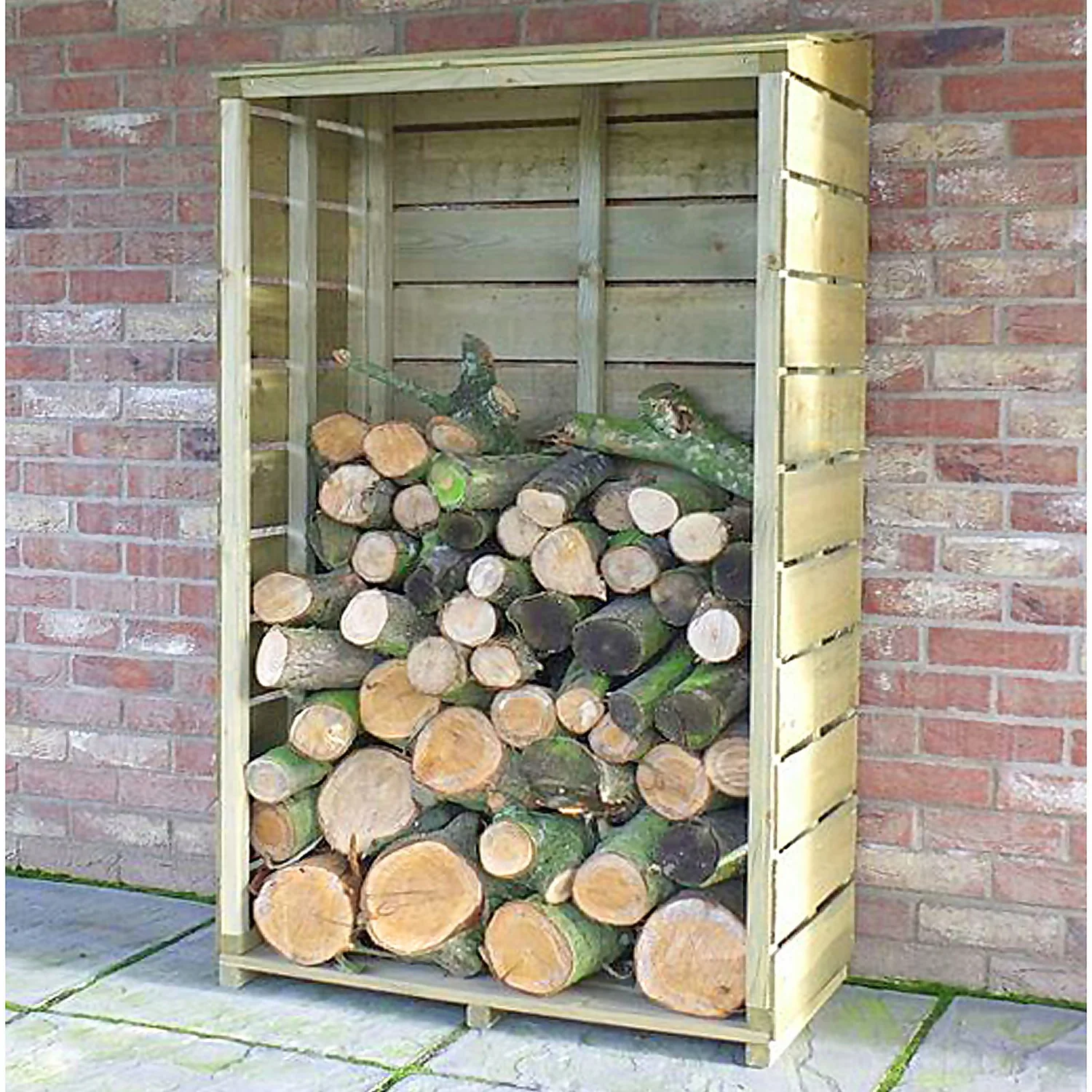 Shire Tall Wall Log Store - 3x1.5ft 4 Shire Tall Wall Log Store - 3x1.5ft - Image 2
