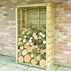 Shire Tall Wall Log Store - 3x1.5ft 13 Shire Tall Wall Log Store - 3x1.5ft -Garden Outdoor Equipment Store 12887202 1824851593365374
