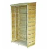 Shire Tall Wall Log Store - 3x1.5ft -Garden Outdoor Equipment Store 12887202 4024851593290302