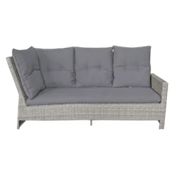 Mortimer Grey Rattan Garden Corner Sofa Set -Garden Outdoor Equipment Store 12887790 1225047776496014