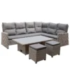 Mortimer Grey Rattan Garden Corner Sofa Set 1 Mortimer Grey Rattan Garden Corner Sofa Set -Garden Outdoor Equipment Store 12887790 1864843688727621