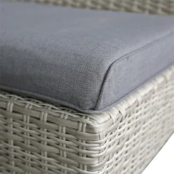 Mortimer Grey Rattan Garden Corner Sofa Set -Garden Outdoor Equipment Store 12887790 4475047776612000