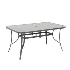 Rowly 6 Seater Garden Dining Set With Parasol 9 Rowly 6 Seater Garden Dining Set With Parasol -Garden Outdoor Equipment Store 12887808 5744843690412079