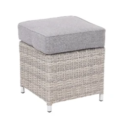 Florence Grey Rattan Effect Garden Corner Sofa Set -Garden Outdoor Equipment Store 12887809 1854843689755124