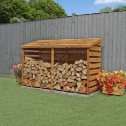 Mercia (Installation Included) Double Log Store 14 Mercia (Installation Included) Double Log Store -Garden Outdoor Equipment Store 12888117 3825011214652234