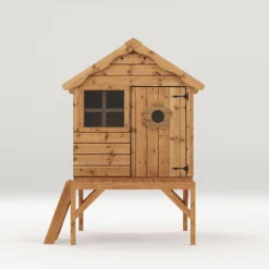 Mercia 4 X 7ft Snug Wooden Playhouse With Tower -Garden Outdoor Equipment Store 12888281 4805027835793860
