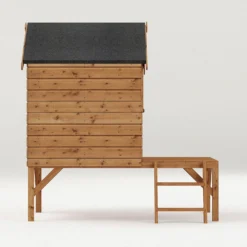 Mercia 4 X 7ft Snug Wooden Playhouse With Tower -Garden Outdoor Equipment Store 12888282 1264874979631878