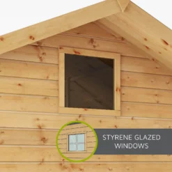 Mercia 5'9ft X 5'8ft Pent Style Wooden Playhouse - Installation Included -Garden Outdoor Equipment Store 12888290 1555019819066606