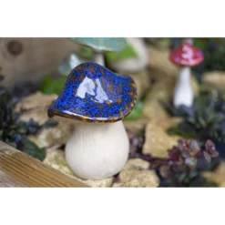 Ceramic Mushroom Garden Ornament - Medium -Garden Outdoor Equipment Store 12890925 1364843660839528