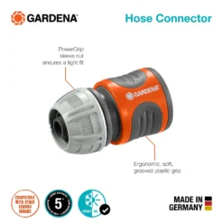 GARDENA Hose Connector 13 Mm (1/2") 15 Mm (5/8") 9 GARDENA Hose Connector 13 Mm (1/2") 15 Mm (5/8") -Garden Outdoor Equipment Store 13043386 1094907553956595
