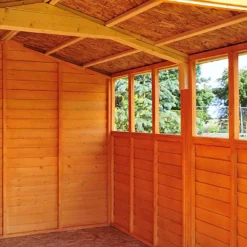 Shire 12 X 8ft Shed Overlap Double Door -Garden Outdoor Equipment Store 13082803 1584862497825590