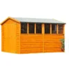 Shire 12 X 8ft Shed Overlap Double Door 2 Shire 12 X 8ft Shed Overlap Double Door -Garden Outdoor Equipment Store 13082803 1604862497546836