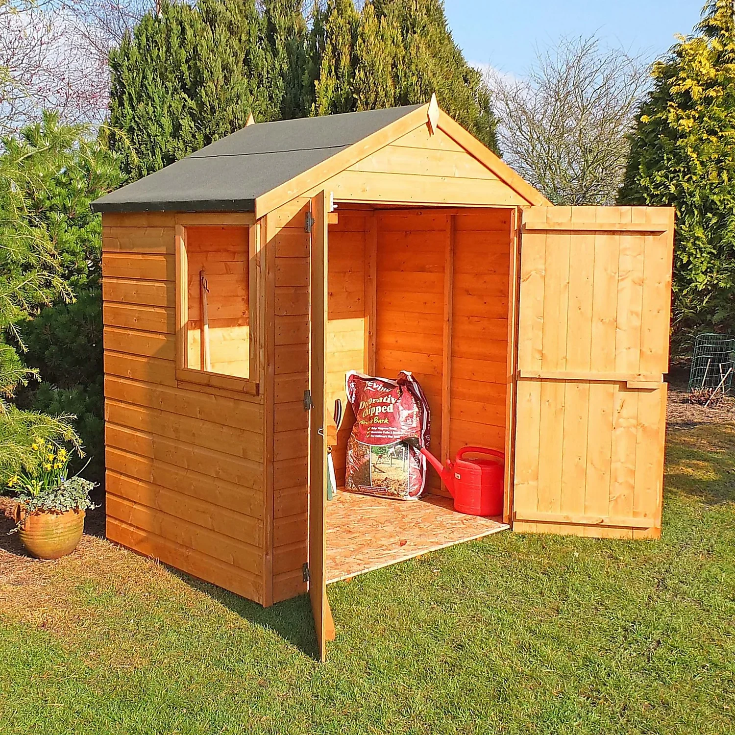 Shire Shed Bute Shiplap Apex 4x6 8 Shire Shed Bute Shiplap Apex 4x6 - Image 6