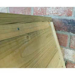 Shire Large Triangular Log Store Tongue And Groove -Garden Outdoor Equipment Store 13082827 1604862456419008