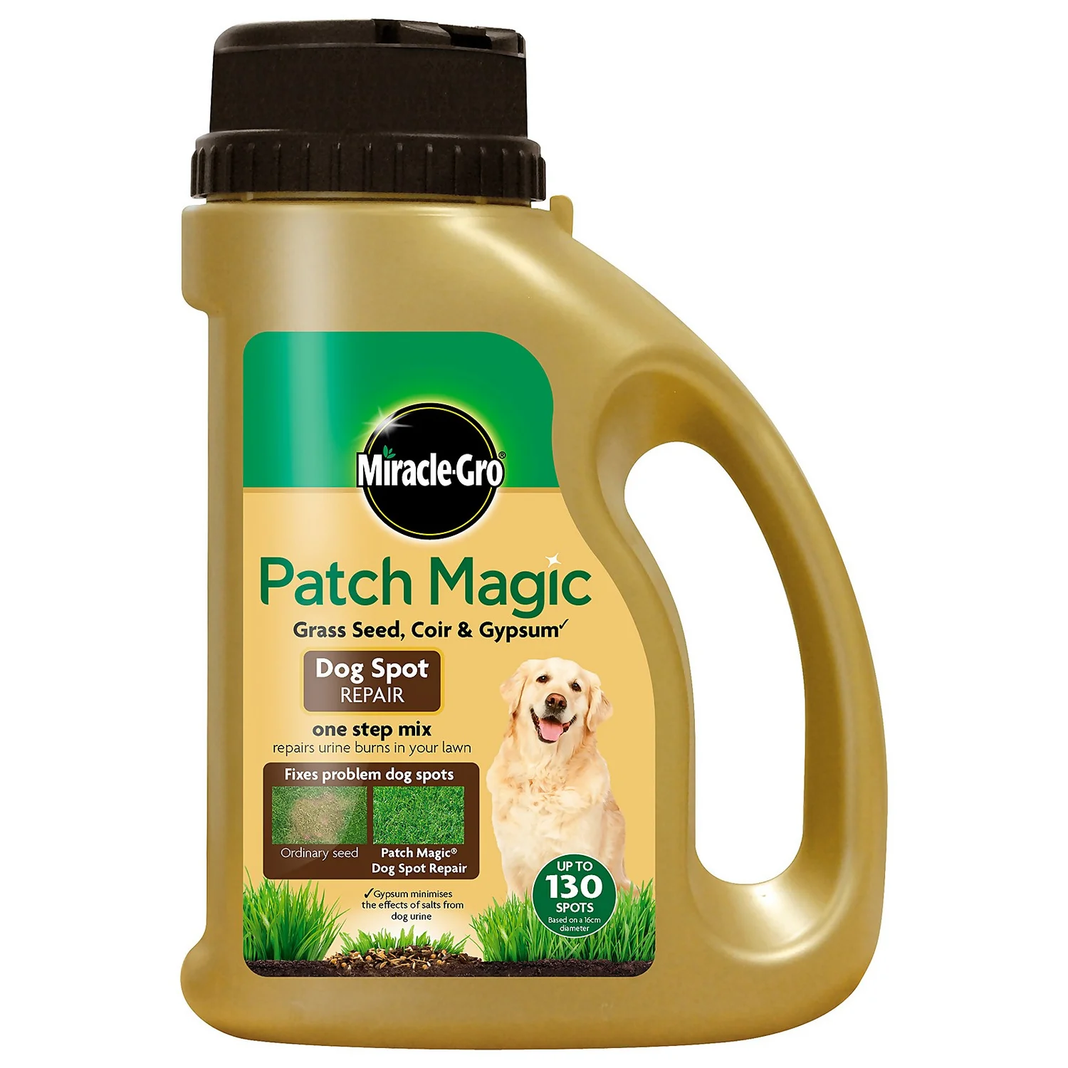 Miracle-Gro Patch Magic Dog Spot Repair Grass Seed - 130 Spots 3 Miracle-Gro Patch Magic Dog Spot Repair Grass Seed - 130 Spots