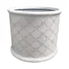 Mayfair Antique White Cylinder Plant Pot - 30cm -Garden Outdoor Equipment Store 13176816 9134933182533721