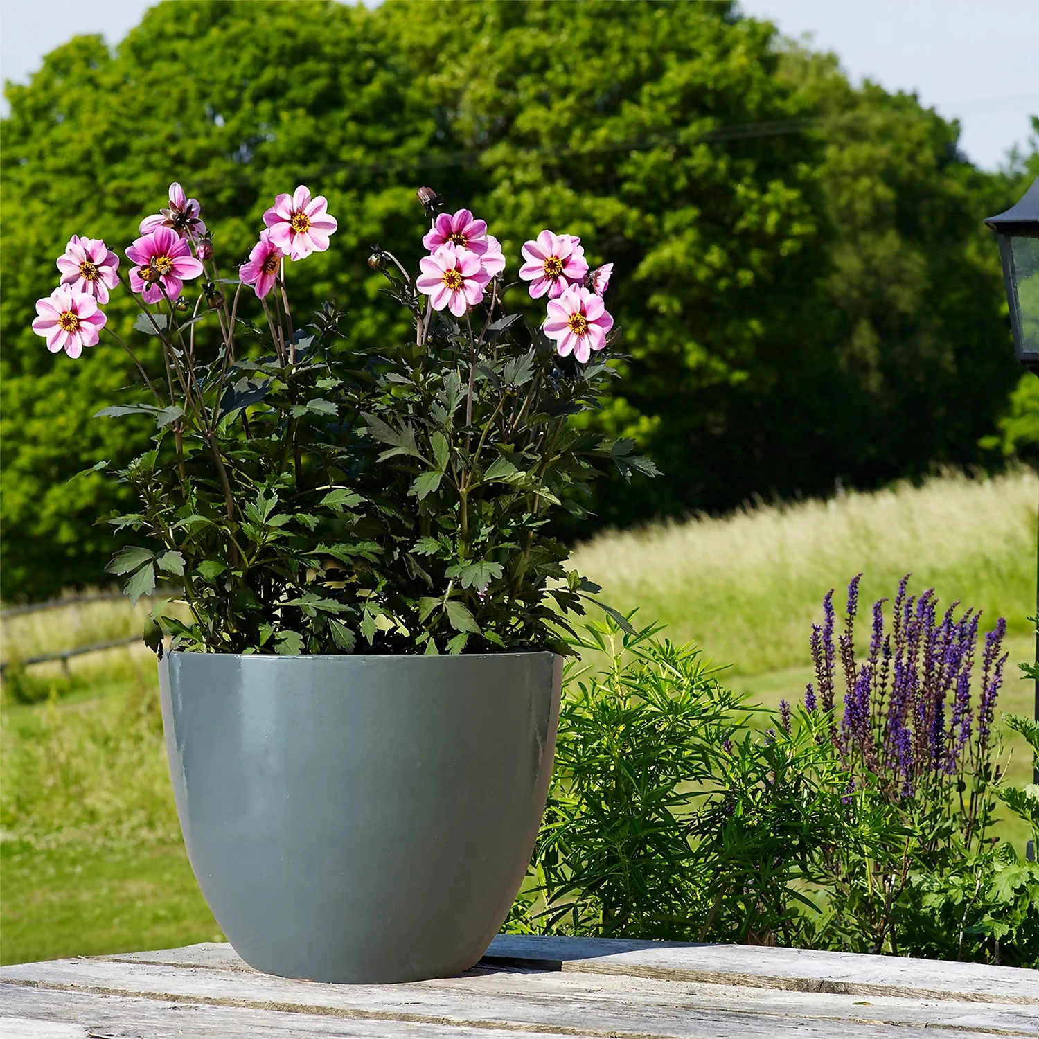 Chiswick Egg Pot Grey 35cm 4 Chiswick Egg Pot Grey 35cm - Image 2