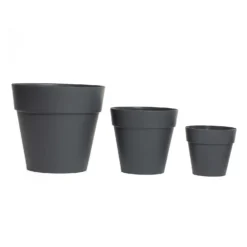 Soho Contemporary Grey Planter - 14cm -Garden Outdoor Equipment Store 13297714 3874932211157832