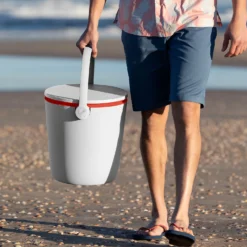 Keter GoBar Outdoor Ice Cooler Table Garden Furniture - Red / White -Garden Outdoor Equipment Store 13412934 1244910901713073