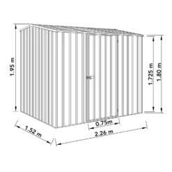 Absco 7.5 X 5ft Premier Reverse Apex - Dark Grey 13 Absco 7.5 X 5ft Premier Reverse Apex - Dark Grey -Garden Outdoor Equipment Store 13440866 2064929164637474