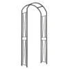 Panacea KD Round Top Garden Arch - Black 2 Panacea KD Round Top Garden Arch - Black -Garden Outdoor Equipment Store 13480852 1354931199679869
