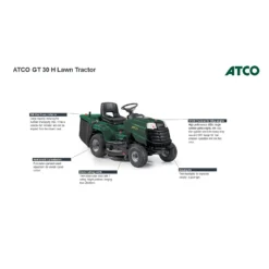 Atco 432cc GT 30H Petrol Lawn Tractor - 84cm 13 Atco 432cc GT 30H Petrol Lawn Tractor - 84cm -Garden Outdoor Equipment Store 13486584 4334929342317106