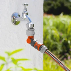 GARDENA Angled Tap Hose Pipe Connector -Garden Outdoor Equipment Store 13489628 1364920776614476