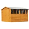 Shire 10 X 10ft Double Door Overlap Garden Shed -Garden Outdoor Equipment Store 13505230 1134926473461644