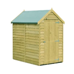 Shire 6 X 4ft Pressure Treated Overlap Garden Shed -Garden Outdoor Equipment Store 13505232 1334933762101153