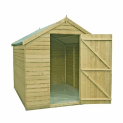 Shire 8x6ft Pressure Treated Overlap Garden Shed -Garden Outdoor Equipment Store 13505242 2004933733592114