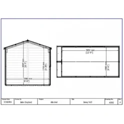 Shire 7 X 13ft Jersey Double Door Garden Shed - Including Installation -Garden Outdoor Equipment Store 13505244 1584926470309907