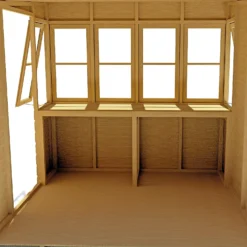 Shire 6 X 6ft Sun Pent Shed -Garden Outdoor Equipment Store 13505277 2044931991956538