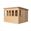 Shire 8 X 8ft Sun Pent Shed -Garden Outdoor Equipment Store 13505279 1074931996191512