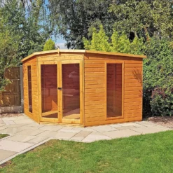 Shire 10 X 10ft Barclay Summerhouse - Including Installation -Garden Outdoor Equipment Store 13505308 6884931992626276