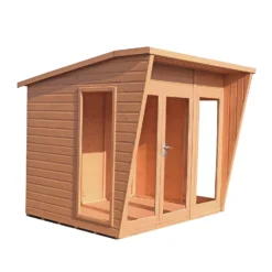Shire 8 X 6ft Highclere Double Door Summerhouse -Garden Outdoor Equipment Store 13505311 1374933734486534