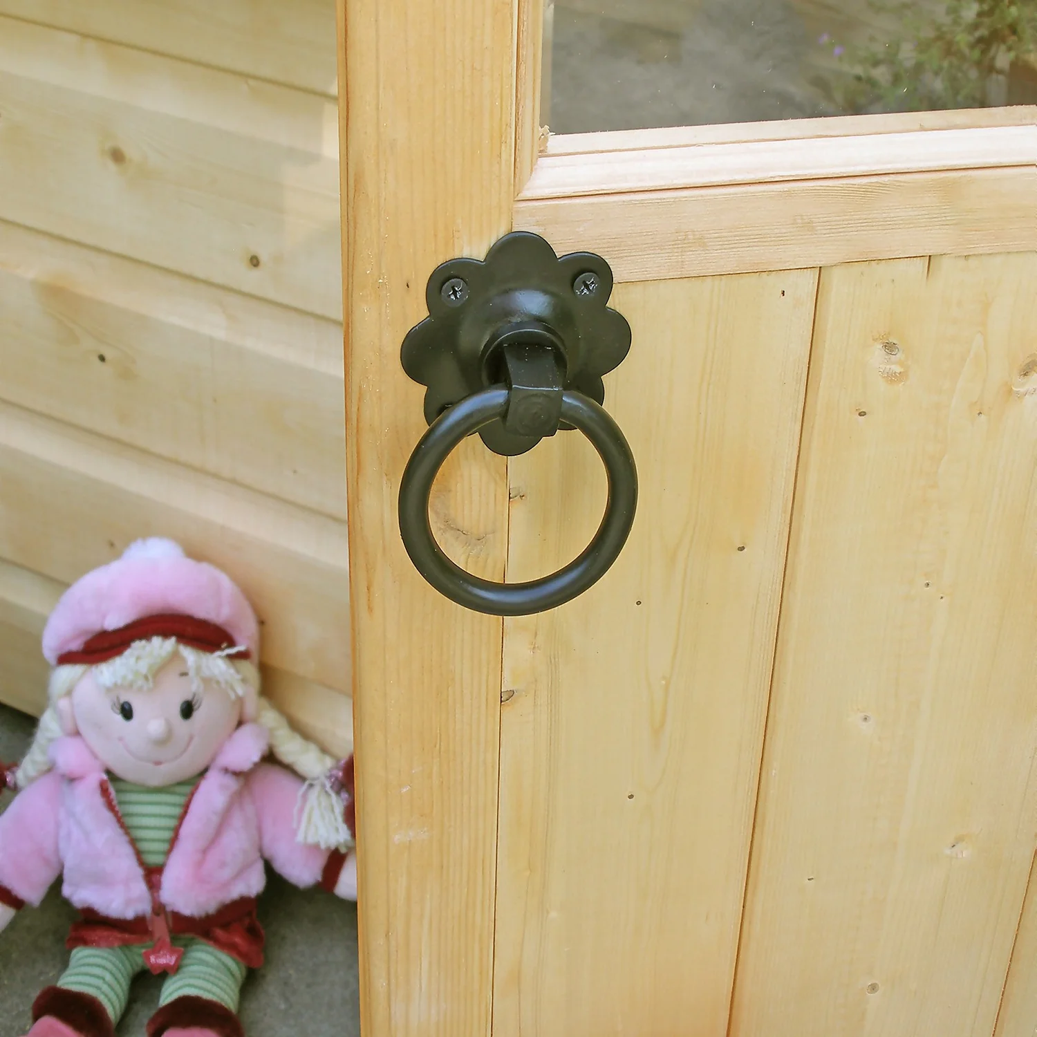 Shire 6 X 4ft Bunny And Platform Kids Wooden Playhouse 10 Shire 6 X 4ft Bunny And Platform Kids Wooden Playhouse - Image 8