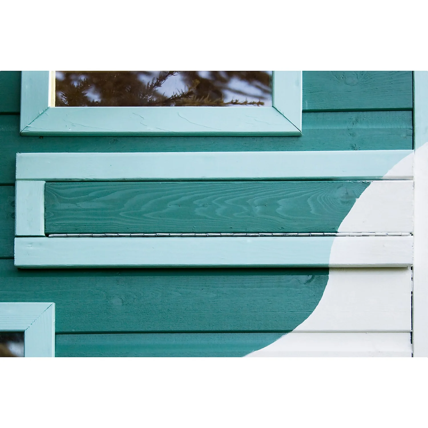 Shire 6x4ft Command Post Wooden Playhouse With Platform - Including Installation 7 Shire 6x4ft Command Post Wooden Playhouse With Platform - Including Installation - Image 5